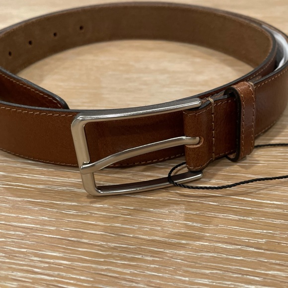 ZARA LEATHER BELT - Picture 5 of 8